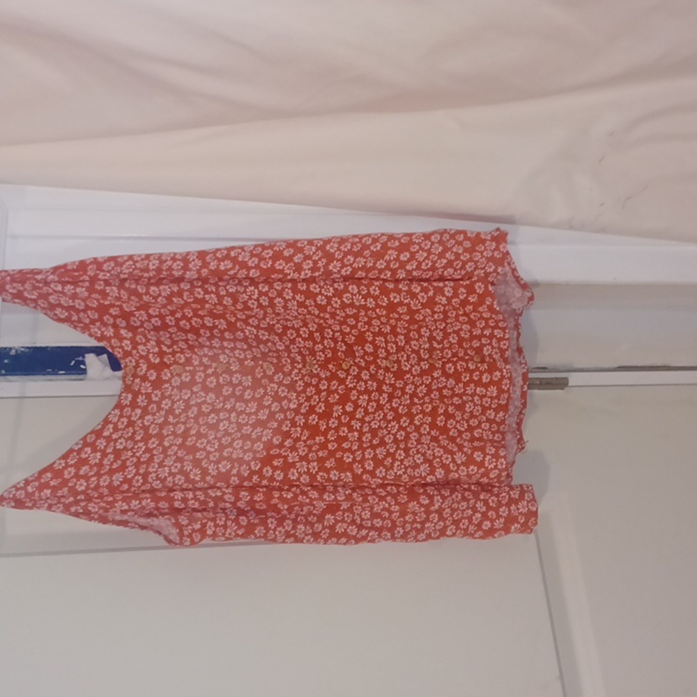 Hippie rose tank top